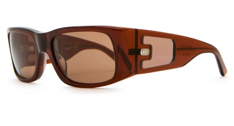 CRAP EYEWEAR CRAP EYEWEAR The Kush Cowboy Crystal Root Beer Bio / Sandstone Cr-39 [Os]