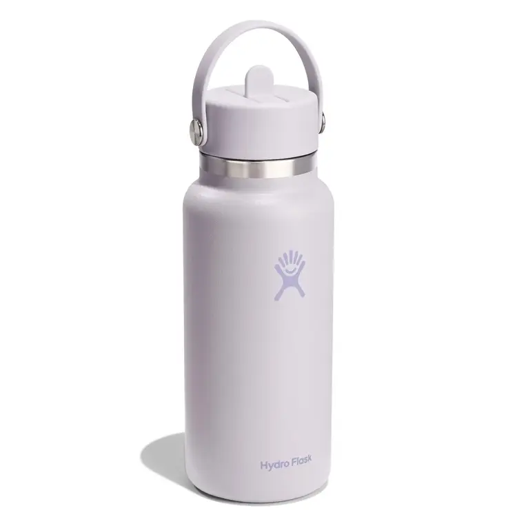 HYDRO FLASK HYDRO FLASK 32 Oz Wide Flex Straw Cap Cloud Pink