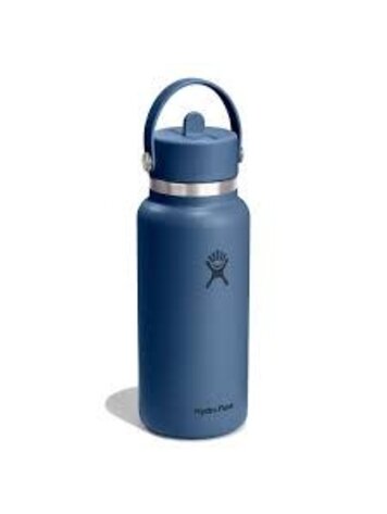 HYDRO FLASK HYDRO FLASK 32 Oz Wide Flex Straw Cap Harbor Blue