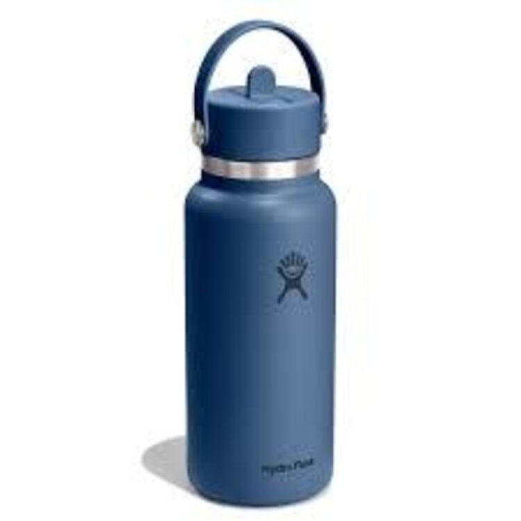 HYDRO FLASK HYDRO FLASK 32 Oz Wide Flex Straw Cap Harbor Blue