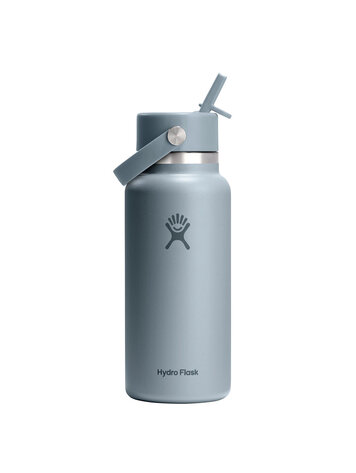 HYDRO FLASK HYDRO FLASK 32 Oz Wide Flex Straw Cap Shale Gray