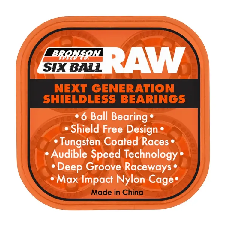 BRONSON BRONSON Bearings Raw 6-Ball