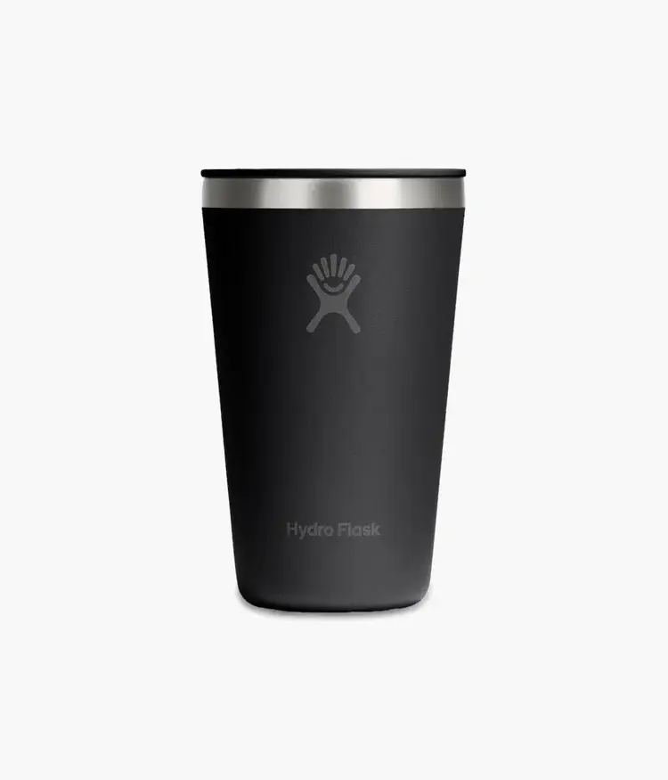 HYDRO FLASK HYDRO FLASK 16 Oz All Around Tumbler Press-In Lid Black