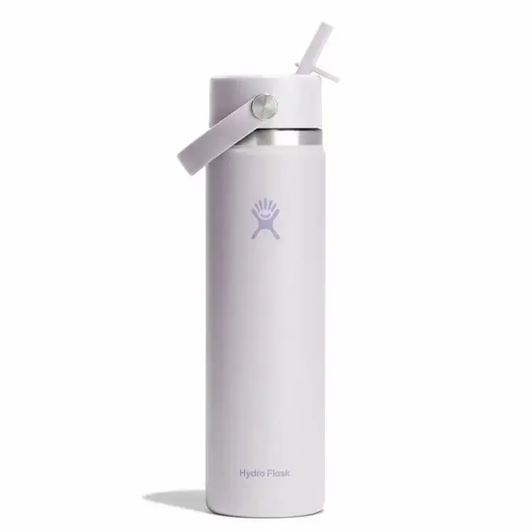 HYDRO FLASK HYDRO FLASK 24 Oz Wide Flex Straw Cap Cloud Pink