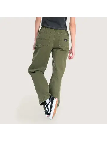 VANS VANS Emily Carpenter Pants Mossy Olive Green