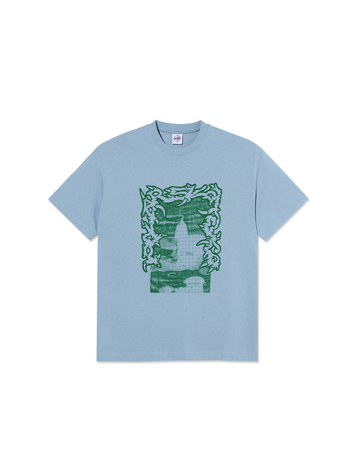 POLAR POLAR Passing Resemblance Tee Dove Blue