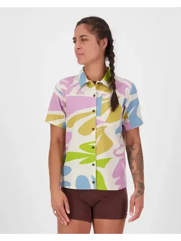 MONS ROYALE MONS ROYALE At Merino Short Sleeve Shirt Natures Odyssey