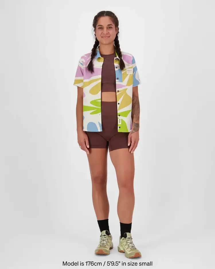 MONS ROYALE MONS ROYALE At Merino Short Sleeve Shirt Natures Odyssey