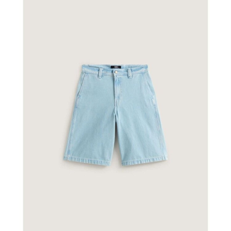 VANS VANS Authentic Chino Baggy Denim Shorts Light Stonewash Blue
