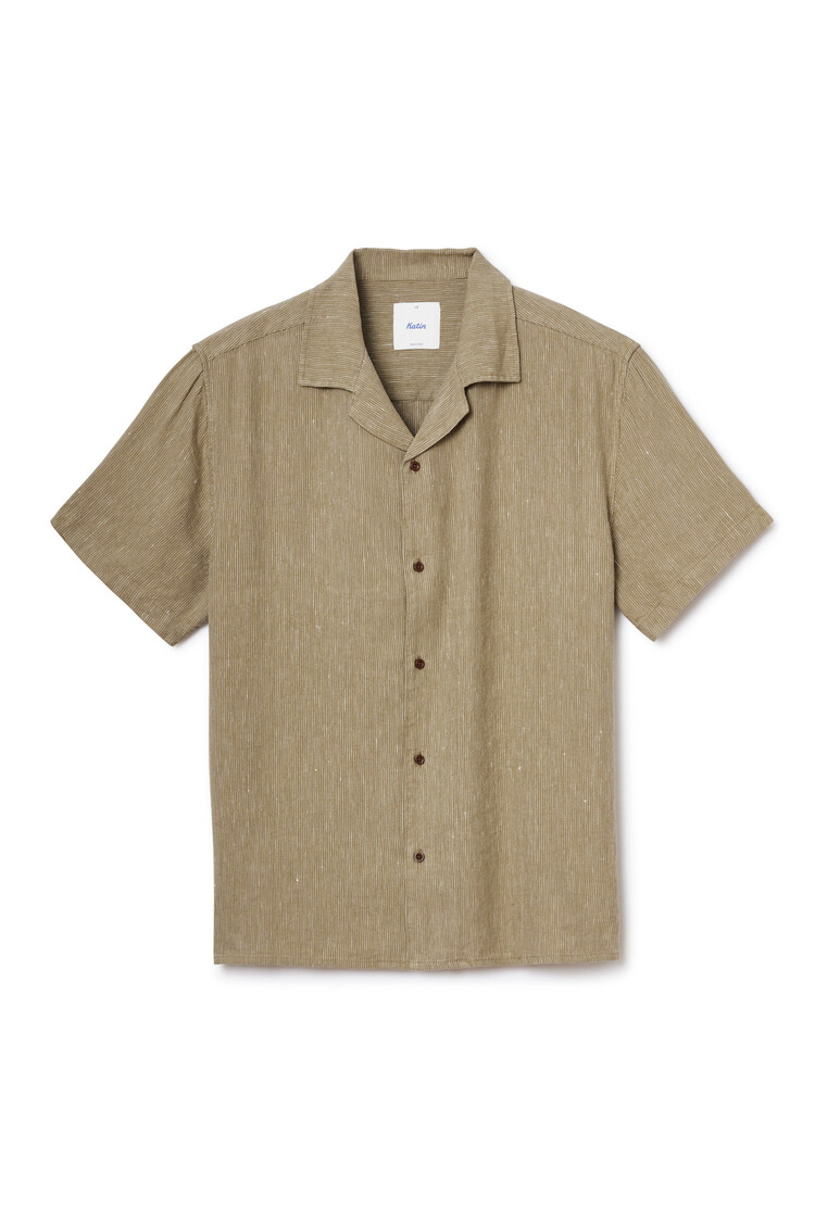 KATIN KATIN Teller Stripe Shirt Moss