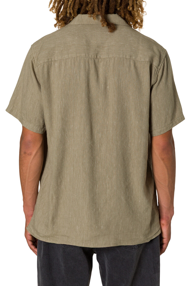 KATIN KATIN Teller Stripe Shirt Moss