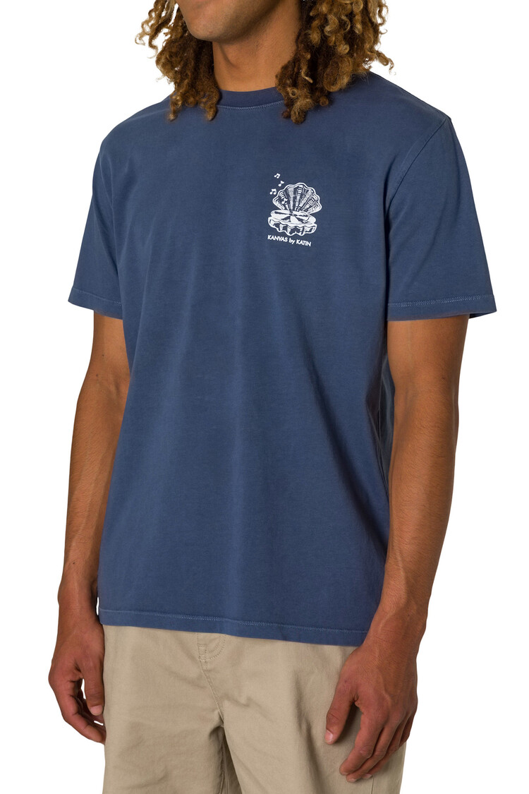 KATIN KATIN Vibrations Tee Midnight Tide