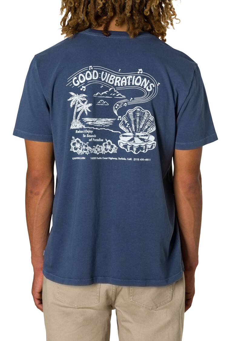 KATIN KATIN Vibrations Tee Midnight Tide