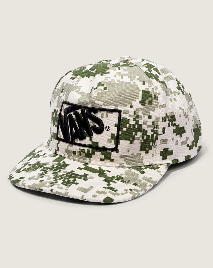 VANS VANS Vans Formula Snapback Hats Neutral Olive Green / Marshmallow White