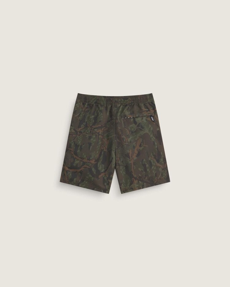 VANS VANS Kids Primary II Printed Elastic Boardshorts Obsidian Fern Green