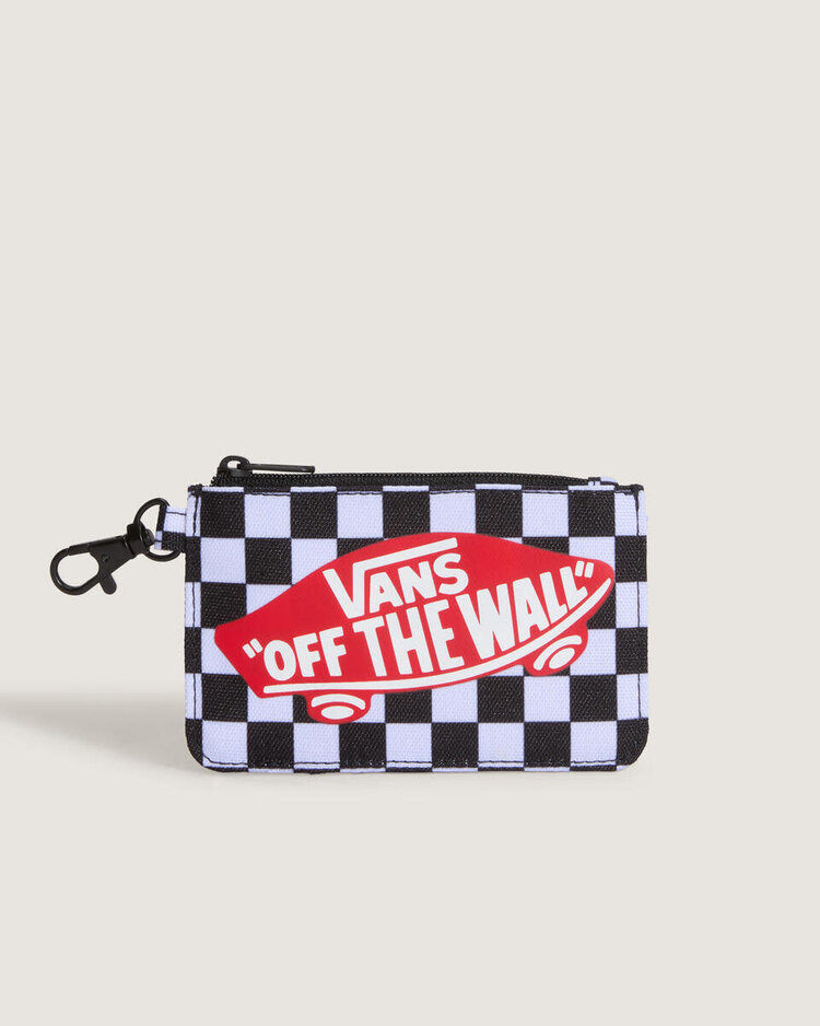 VANS VANS Off The Wall Zip Wallet Black / White