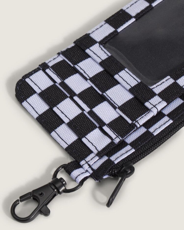 VANS VANS Off The Wall Zip Wallet Black / White