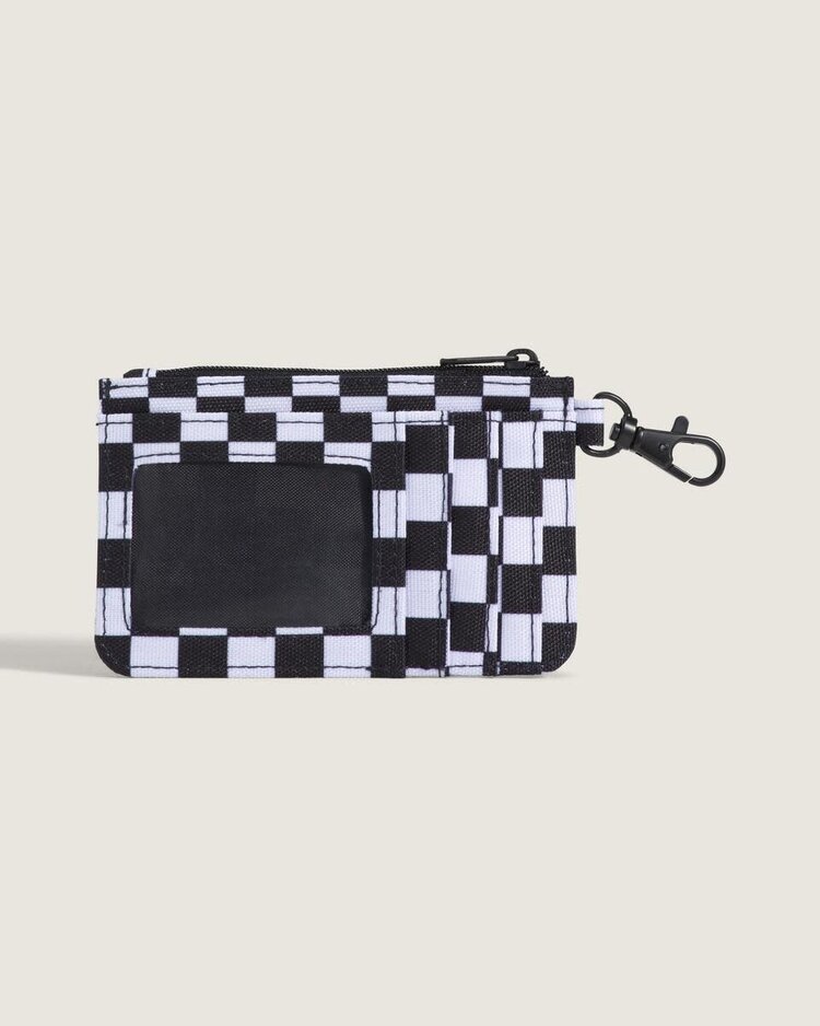 VANS VANS Off The Wall Zip Wallet Black / White