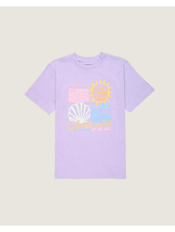 VANS VANS Kids Shore Thing T-Shirt Soft Orchid Purple