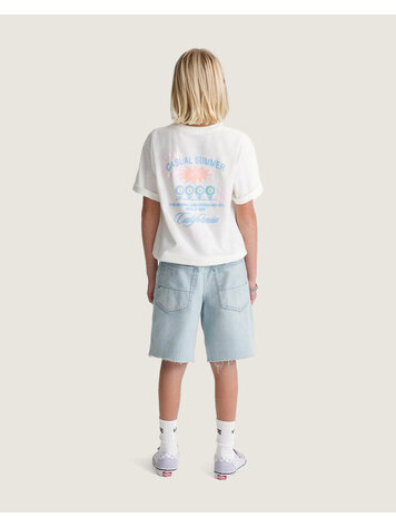 VANS VANS Kids Sirelle Cut-Off Jorts Light Stonewash Blue