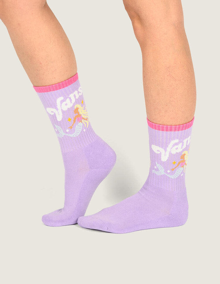 VANS VANS Kids Ticker Crew Socks Soft Orchid Purple