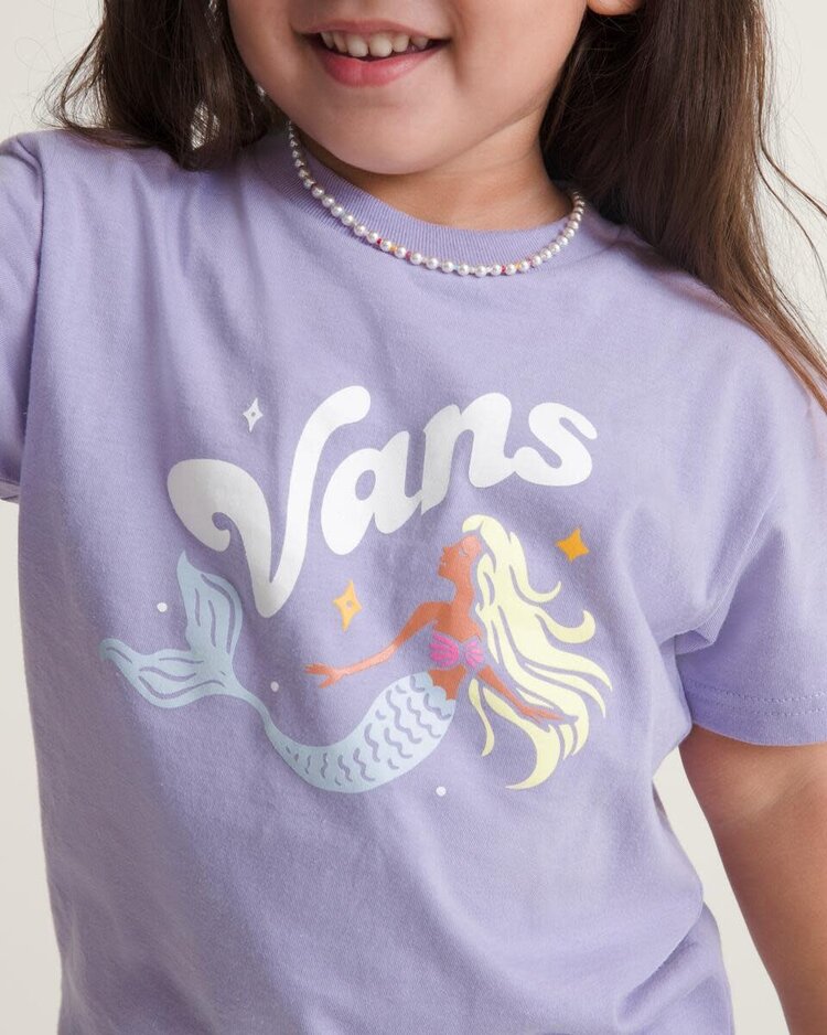 VANS VANS Little Kids Mermaid T-Shirt Soft Orchid Purple