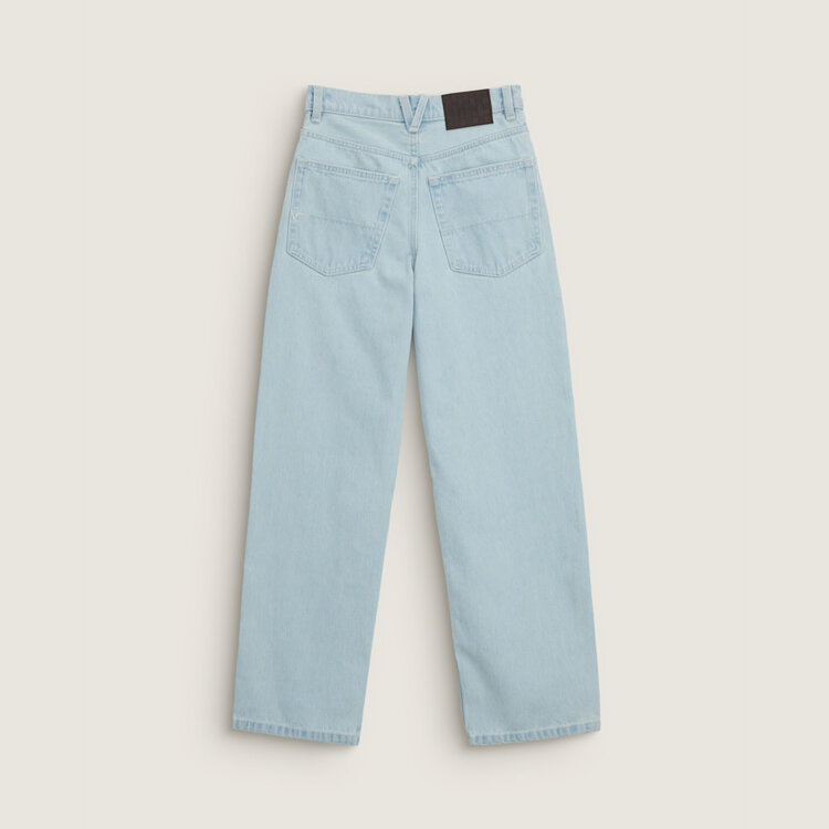 VANS VANS Kids Check-5 Loose Denim Pants Ice Blue