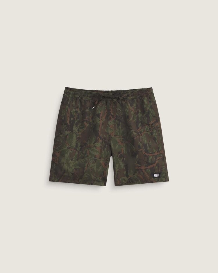 VANS VANS Primary II Elastic Printed Boardshorts Obsidian Fern Green