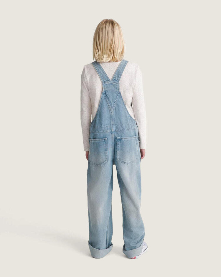 VANS VANS Kids Sirelle Denim Overalls Stonewash Blue