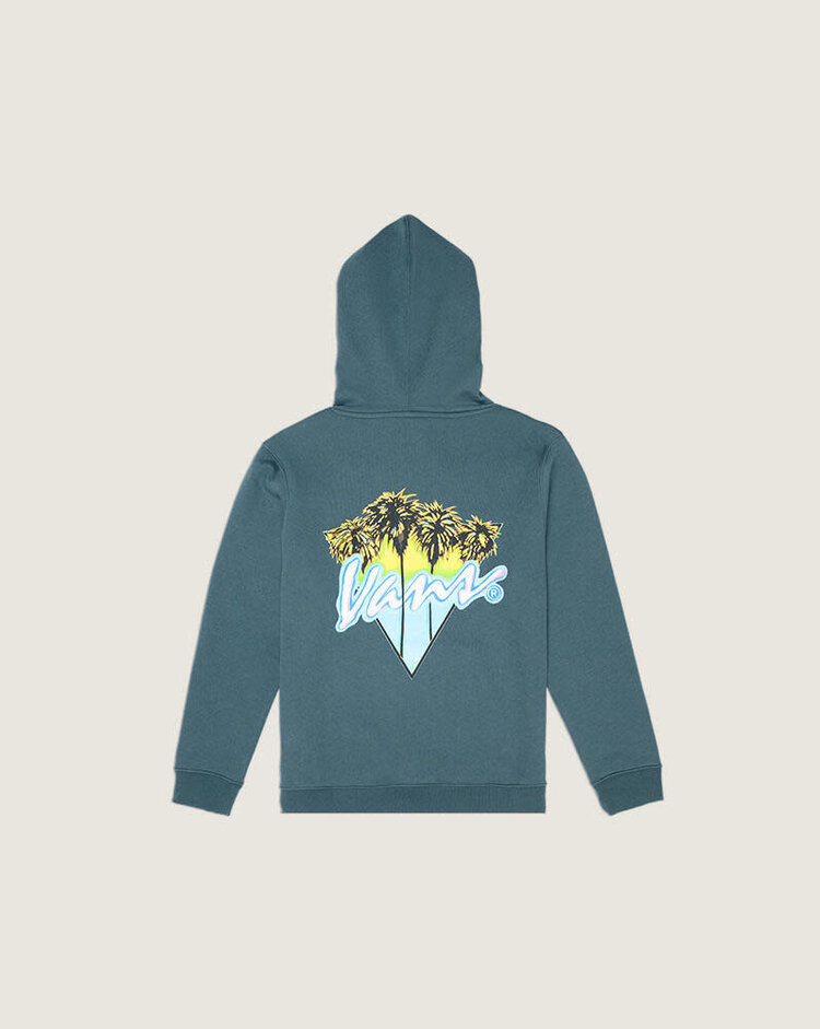 VANS VANS Kids Palm Drive Pullover Hoodie Mystic Moss Green