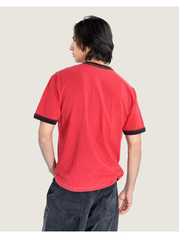 VANS VANS Flame Face T-Shirt Crimson Haze Red