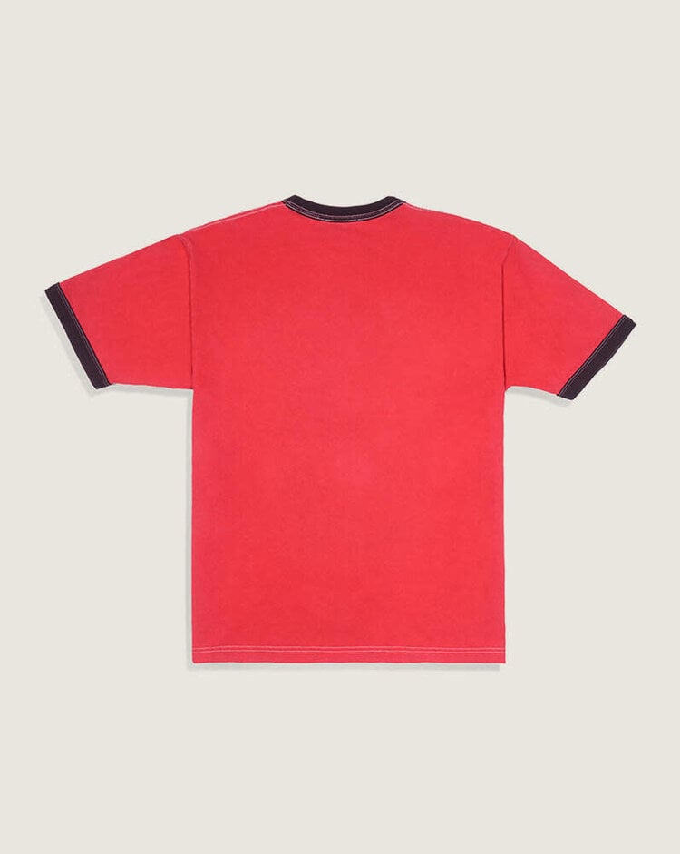VANS VANS Flame Face T-Shirt Crimson Haze Red