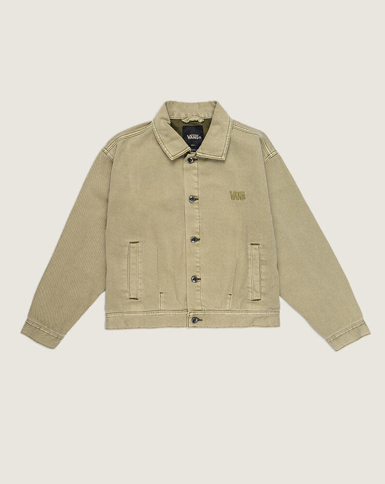 VANS VANS Womens Pomona Station Jacket Soft Sage Green