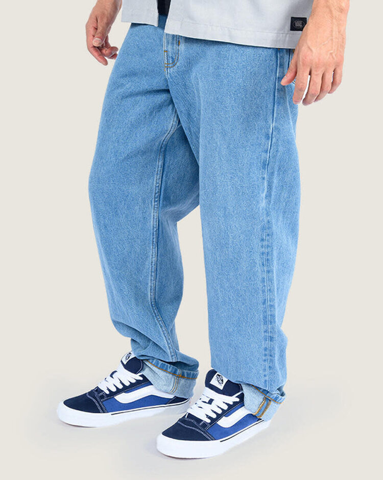 VANS VANS Premium Check-5 Loose Denim Pants Stonewash Blue