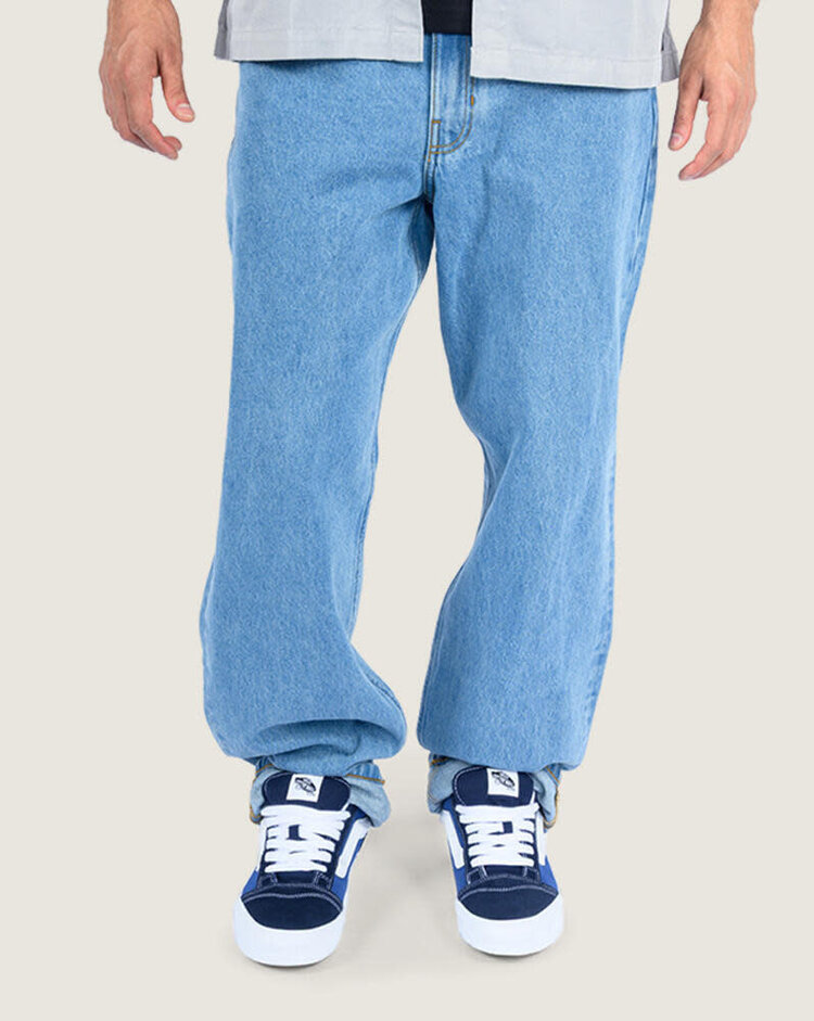 VANS VANS Premium Check-5 Loose Denim Pants Stonewash Blue