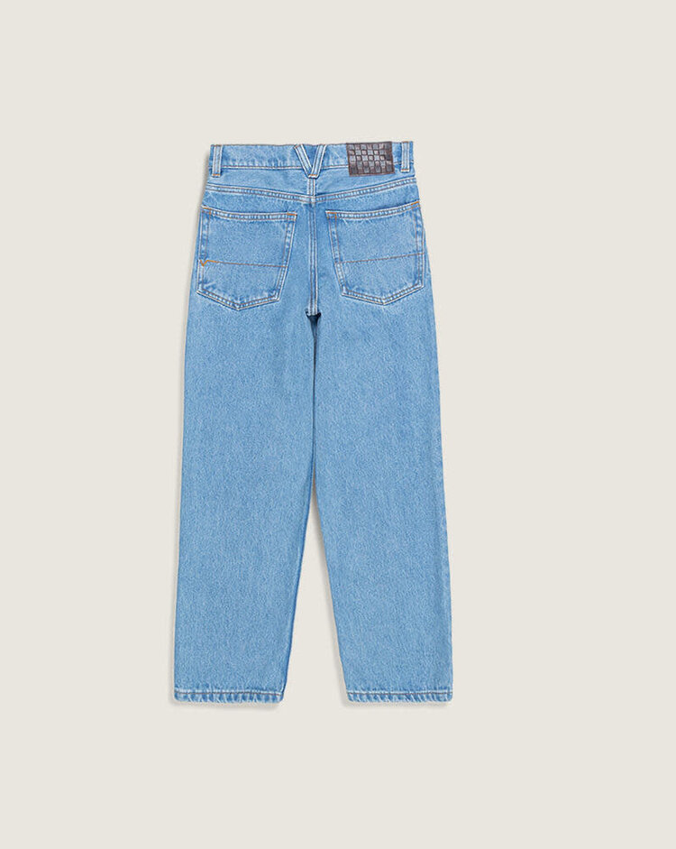 VANS VANS Kids Check-5 Loose Denim Pants Stonewash Blue