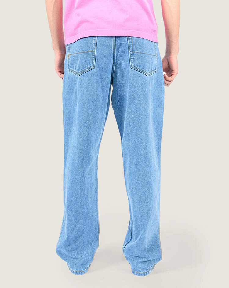 VANS VANS Kids Check-5 Loose Denim Pants Stonewash Blue