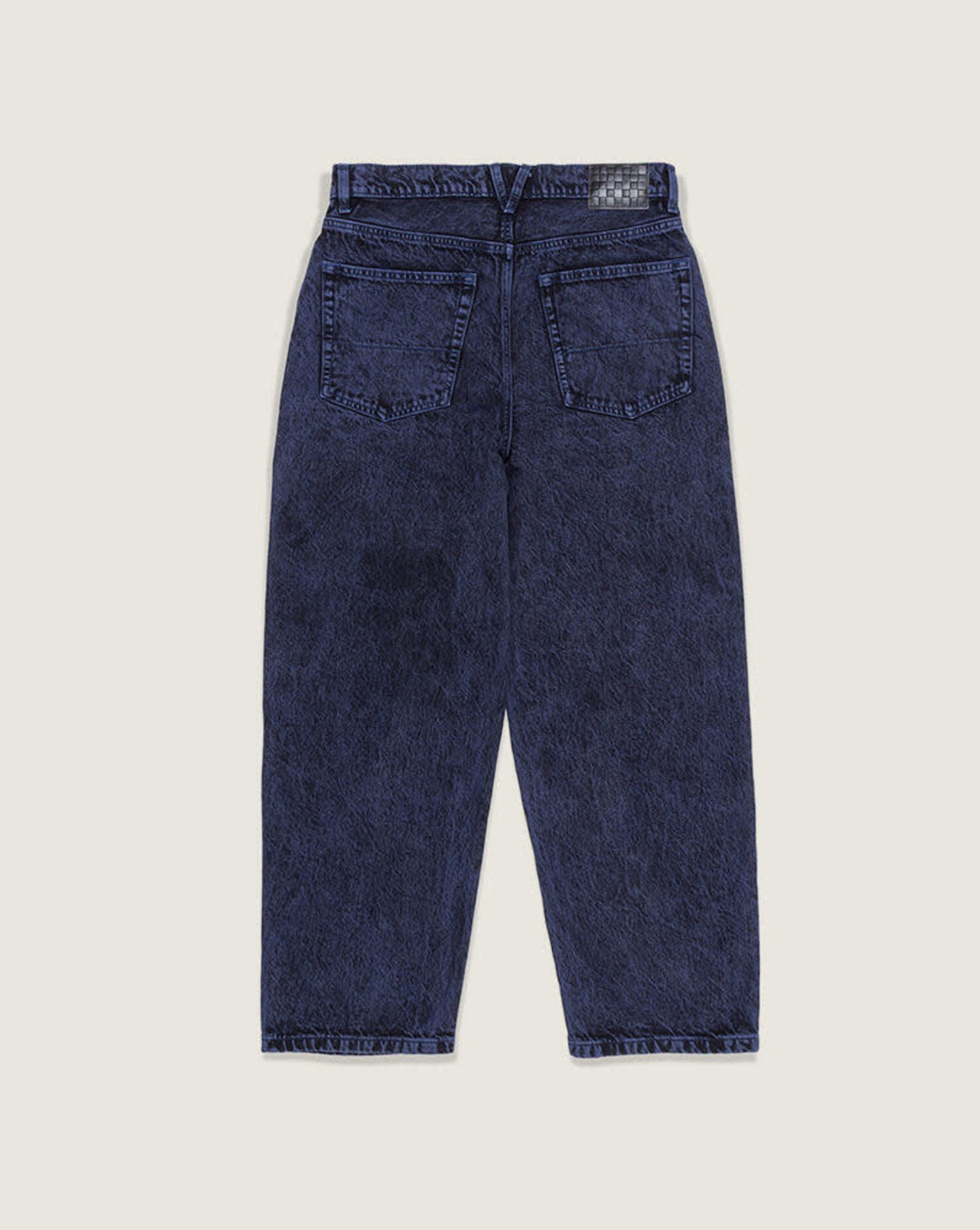 VANS Check-5 Baggy Denim Pants Deep Indigo Blue - Edge of the