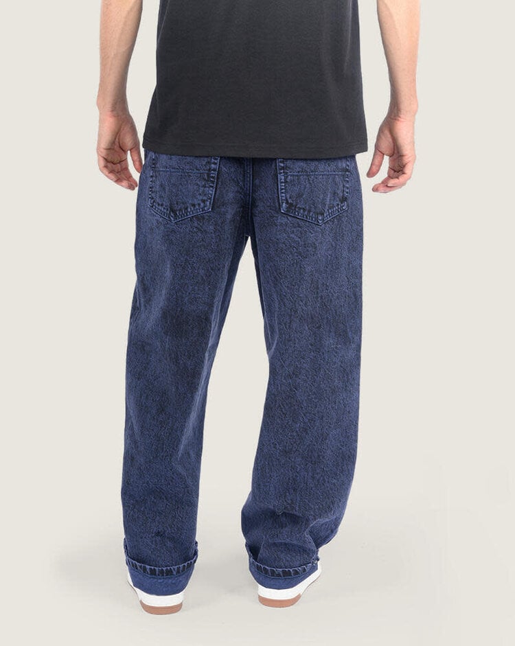 VANS VANS Check-5 Baggy Denim Pants Deep Indigo Blue