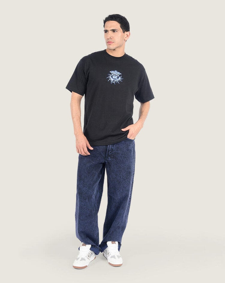 VANS VANS Check-5 Baggy Denim Pants Deep Indigo Blue