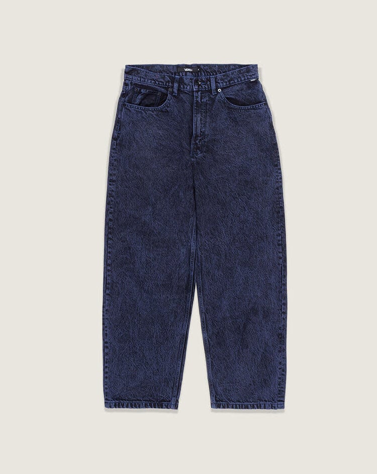 VANS VANS Check-5 Baggy Denim Pants Deep Indigo Blue