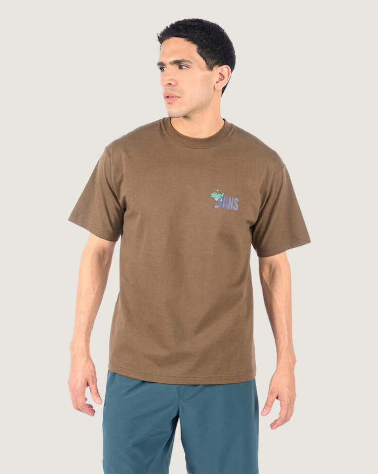 VANS VANS Bar Hopper T-Shirt Vintage Cocoa Brown