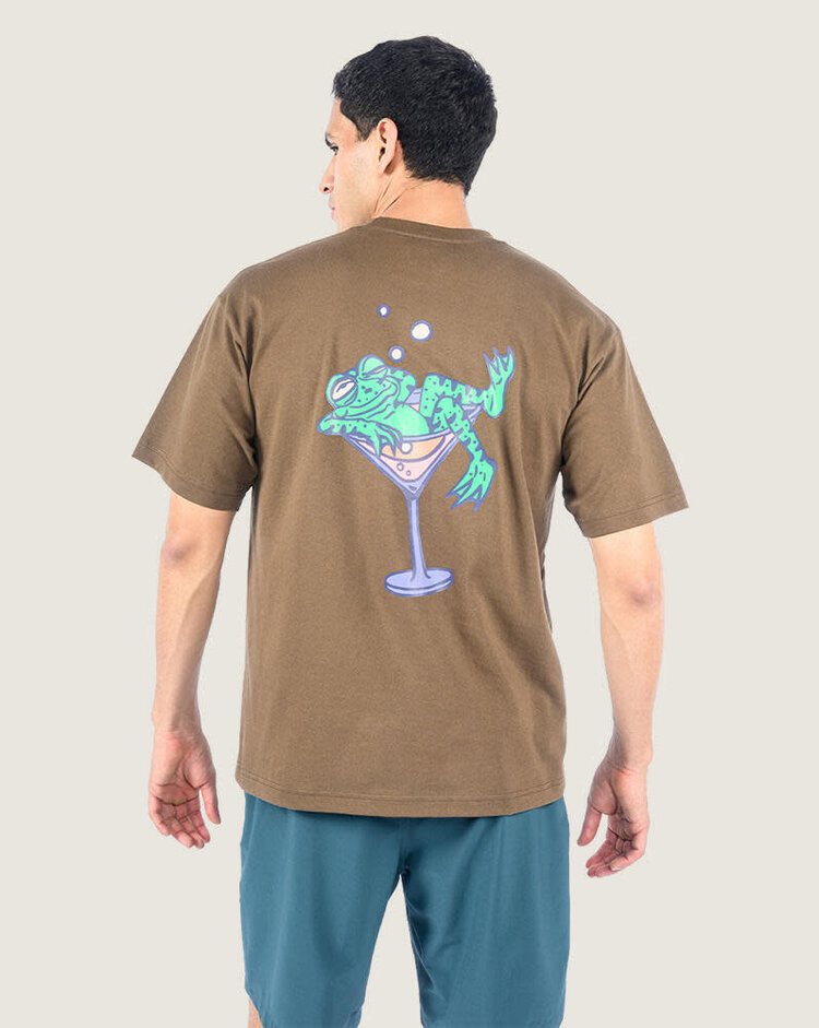 VANS VANS Bar Hopper T-Shirt Vintage Cocoa Brown