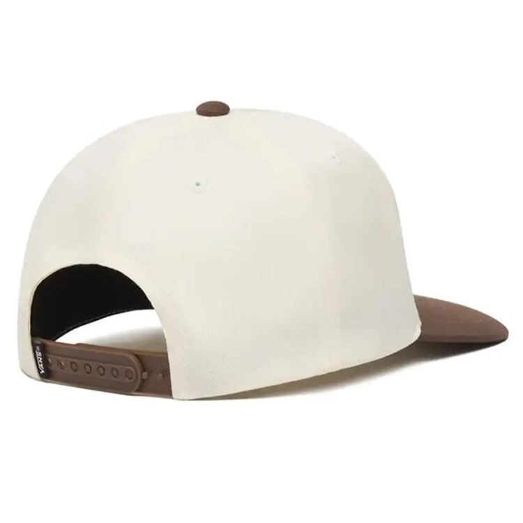 VANS VANS Drop V Logo Snapback Hat Vintage Cocoa Brown