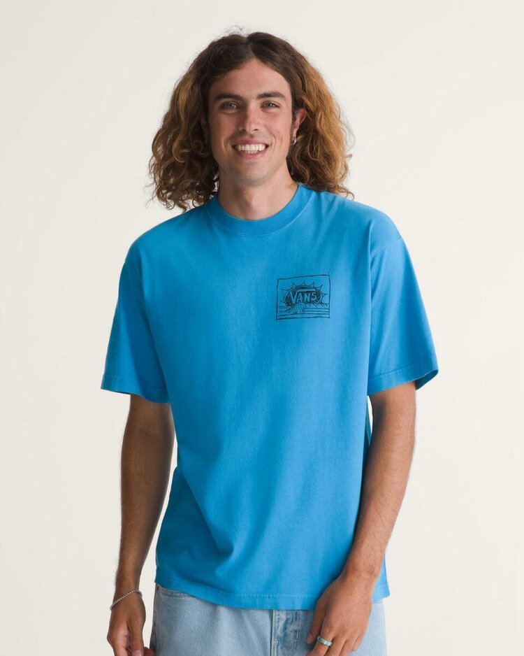 VANS VANS Bright Day T-Shirt Bright Azure Blue