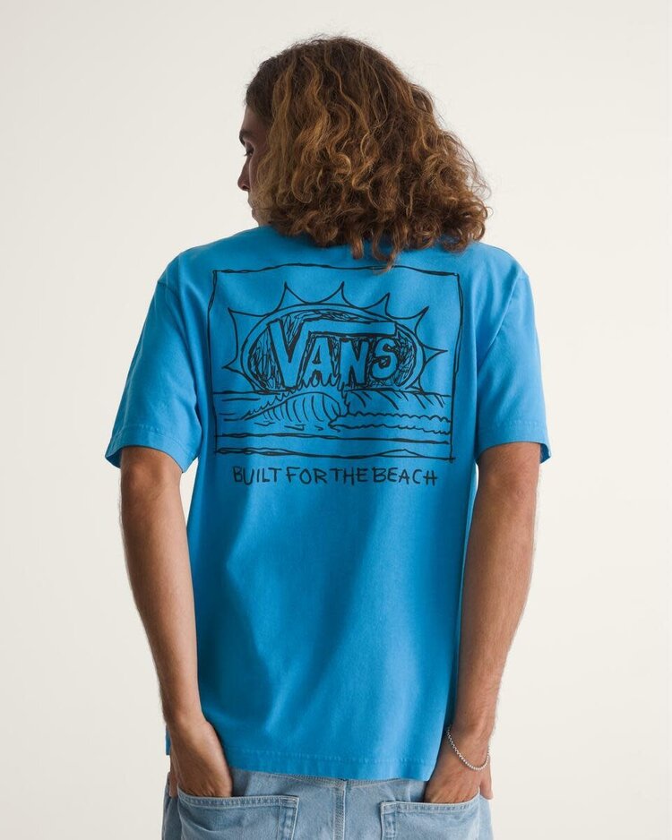 VANS VANS Bright Day T-Shirt Bright Azure Blue