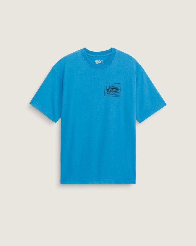 VANS VANS Bright Day T-Shirt Bright Azure Blue