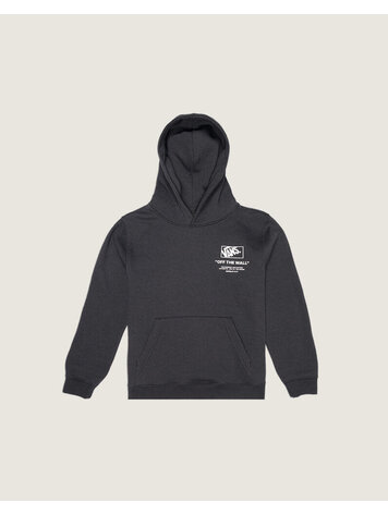 VANS VANS Kids Stacked Hi Pullover Hoodie Black / White