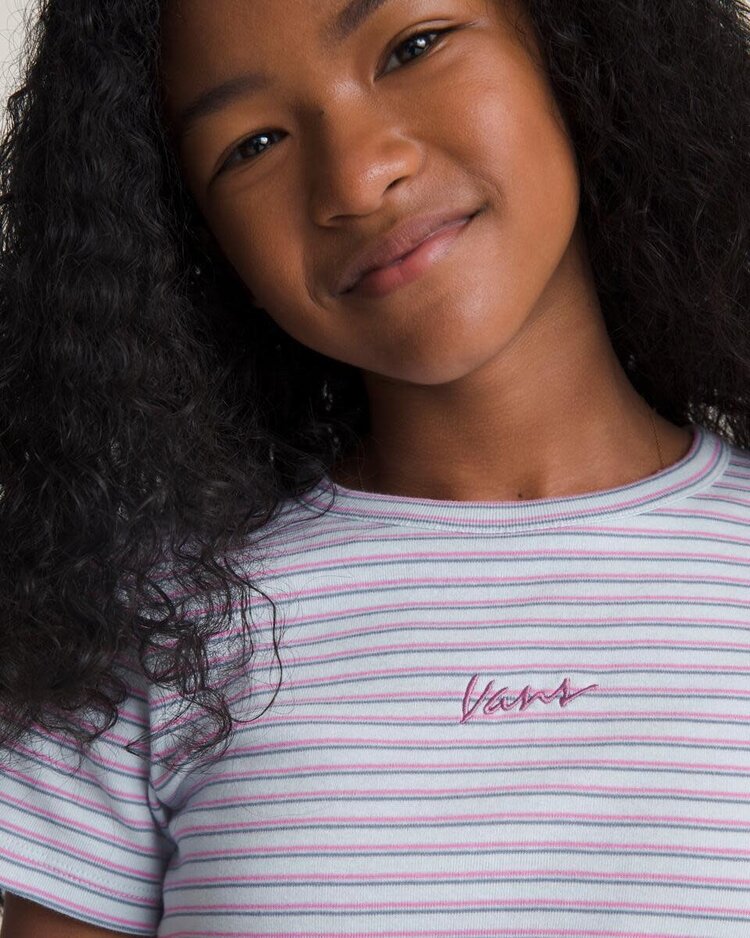 VANS VANS Kids Alice Baby T-Shirt Dawn Mist Blue