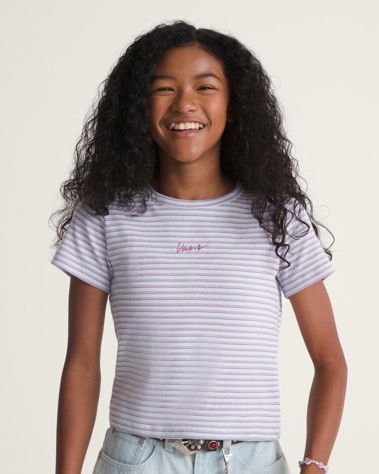 VANS VANS Kids Alice Baby T-Shirt Dawn Mist Blue